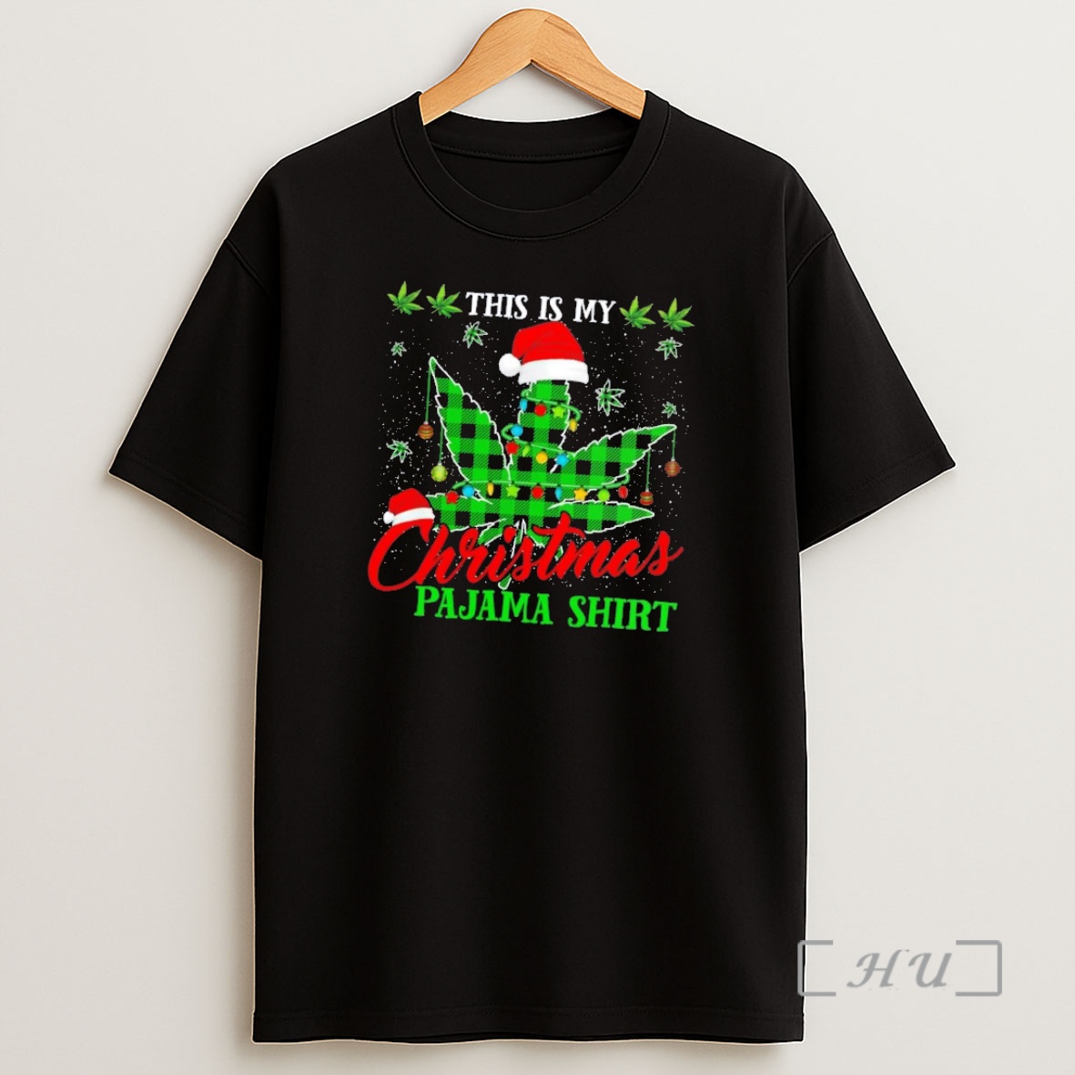 Officials Weed This Is My Christmas Pajama Premium Shirt Sweatshirt Tee