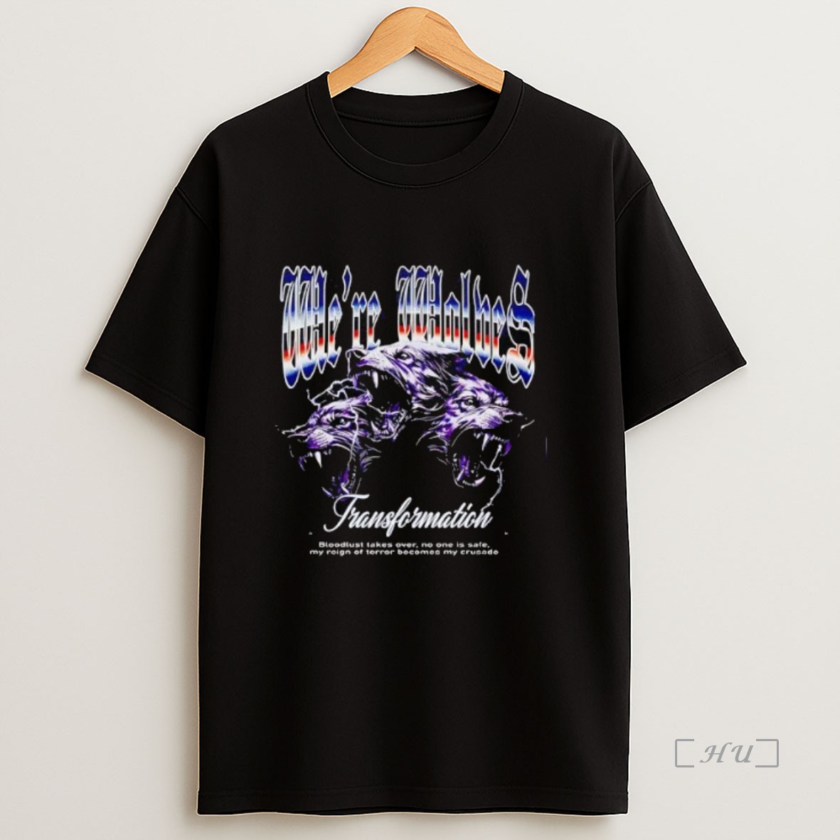 Officials Were Wolves Transfomation Graphic Premium Shirt Sweatshirt Tee