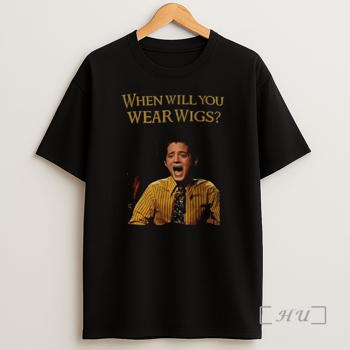 Officials When Will You Wear Wigs Meme Lord Of The Rings Inspired Premium Shirt Sweatshirt Tee