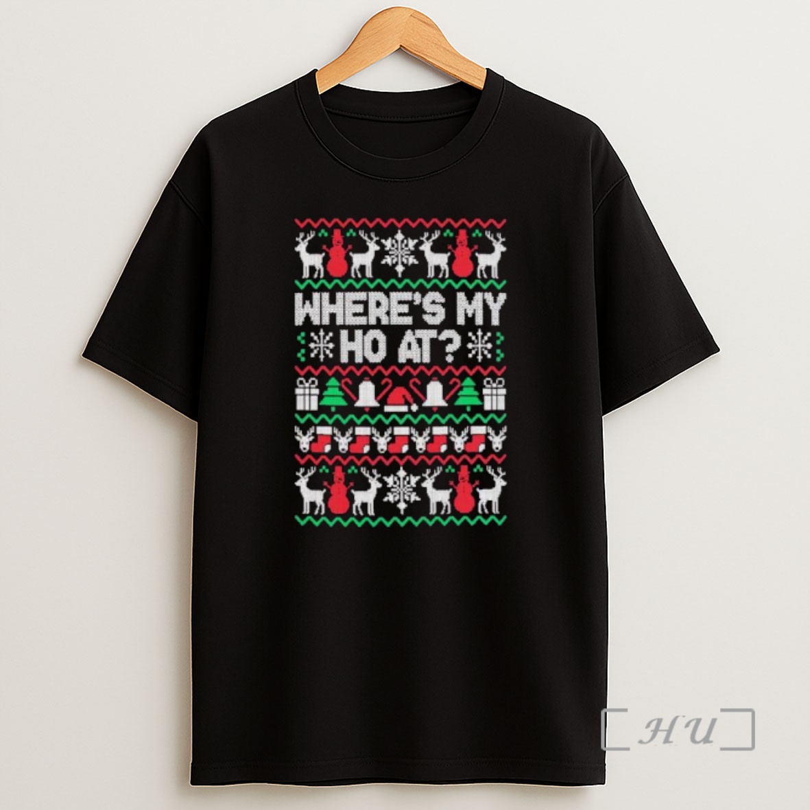 Officials Wheres My Ho At Ugly Christmas Ornaments Premium Shirt Sweatshirt Tee