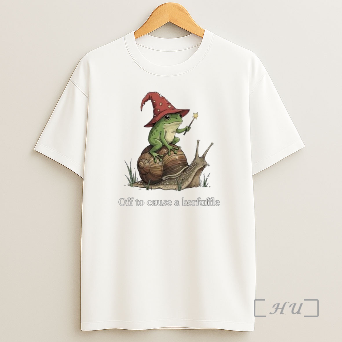 Officials Whimsical Wizard Frog Off To Cause A Kerfuffle Premium Shirt Sweatshirt Tee