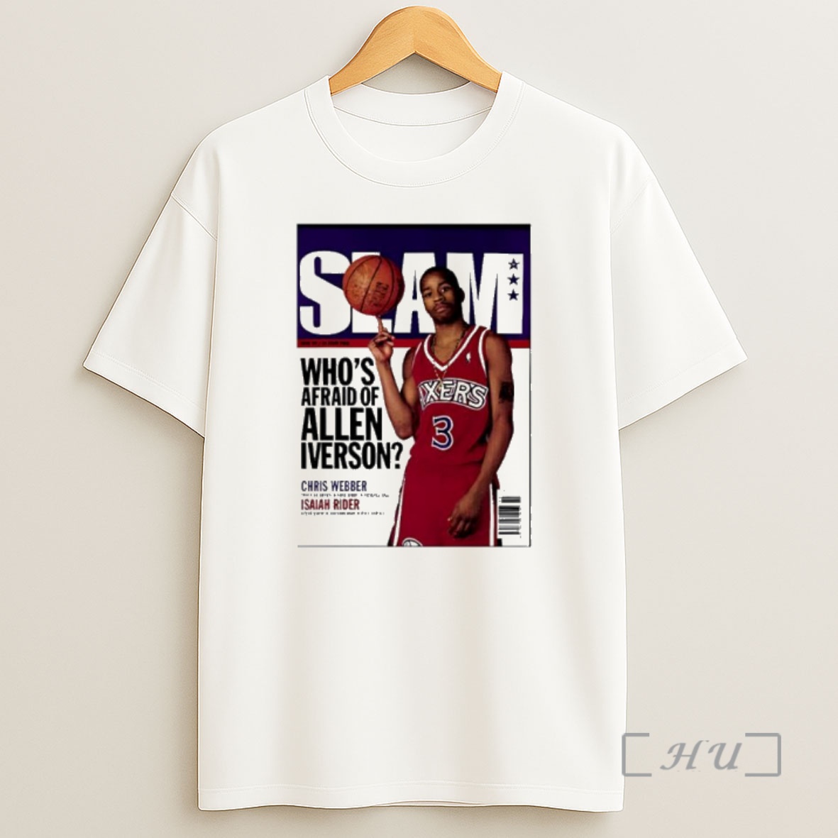 Officials Whos Afraid Of Allen Iverson Slam Premium Shirt Sweatshirt Tee