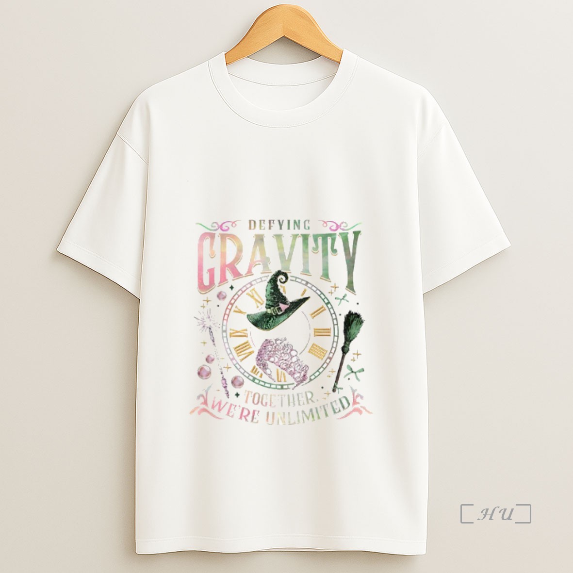 Officials Wicked Defying Gravity Together Were Unlimited Halloween Premium Shirt Sweatshirt Tee