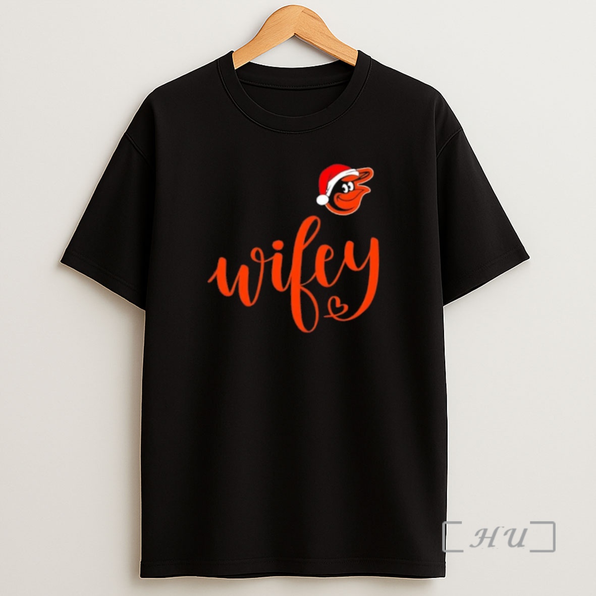 Officials Wifey Baltimore Orioles Santa Hat Merry Christmas Premium Shirt Sweatshirt Tee