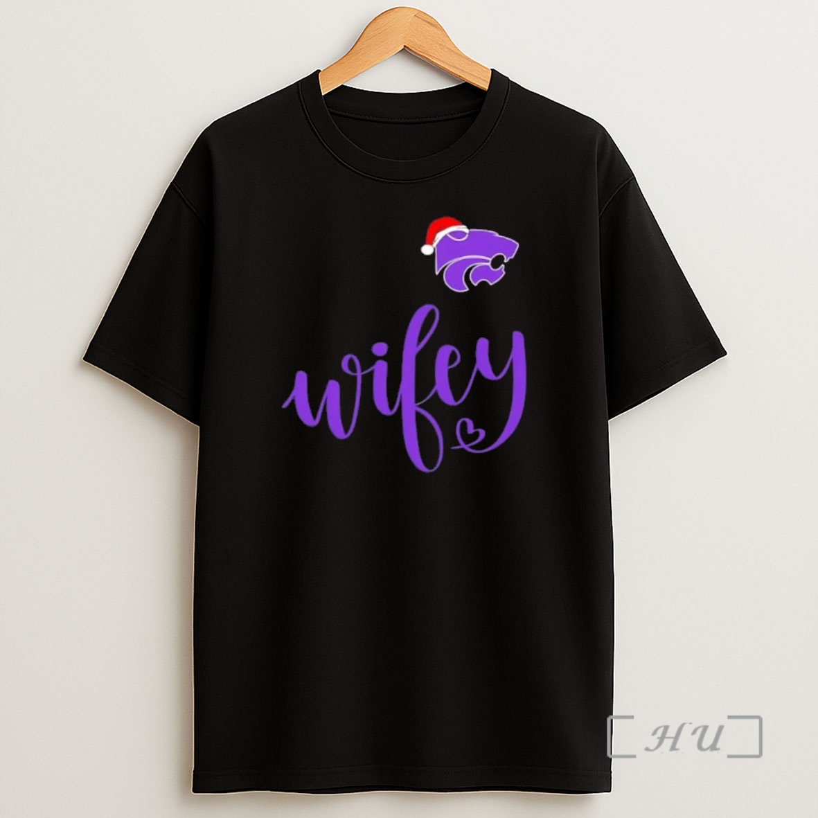 Officials Wifey Kansas State Wildcats Santa Hat Merry Christmas Premium Shirt Sweatshirt Tee