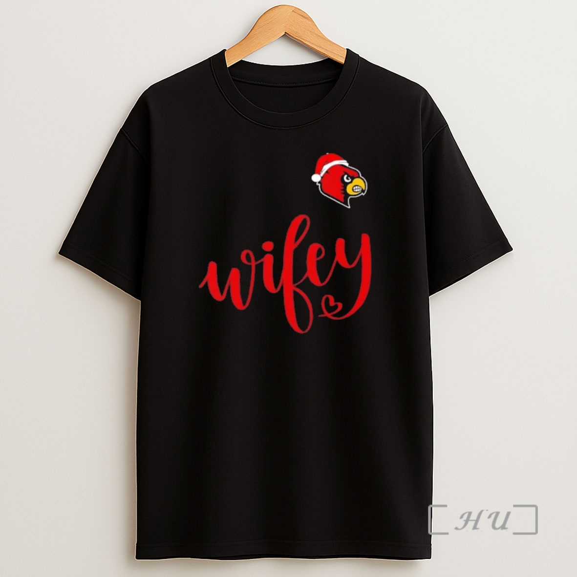 Officials Wifey Louisville Cardinals Santa Hat Merry Christmas Premium Shirt Sweatshirt Tee