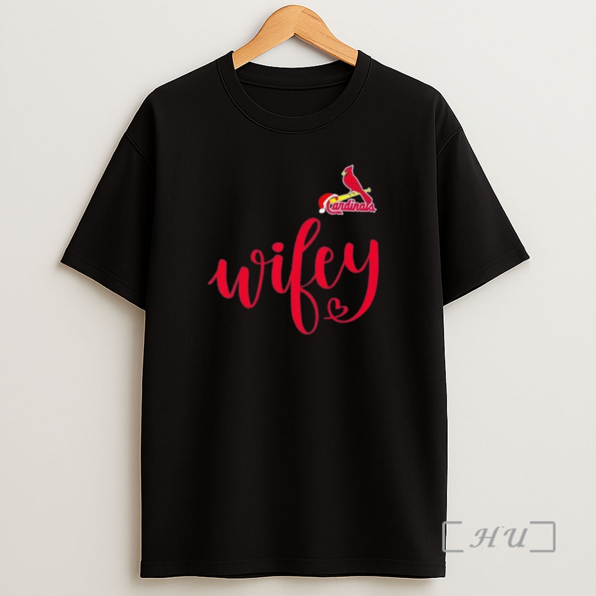 Officials Wifey St Louis Cardinals Santa Hat Merry Christmas Premium Shirt Sweatshirt Tee