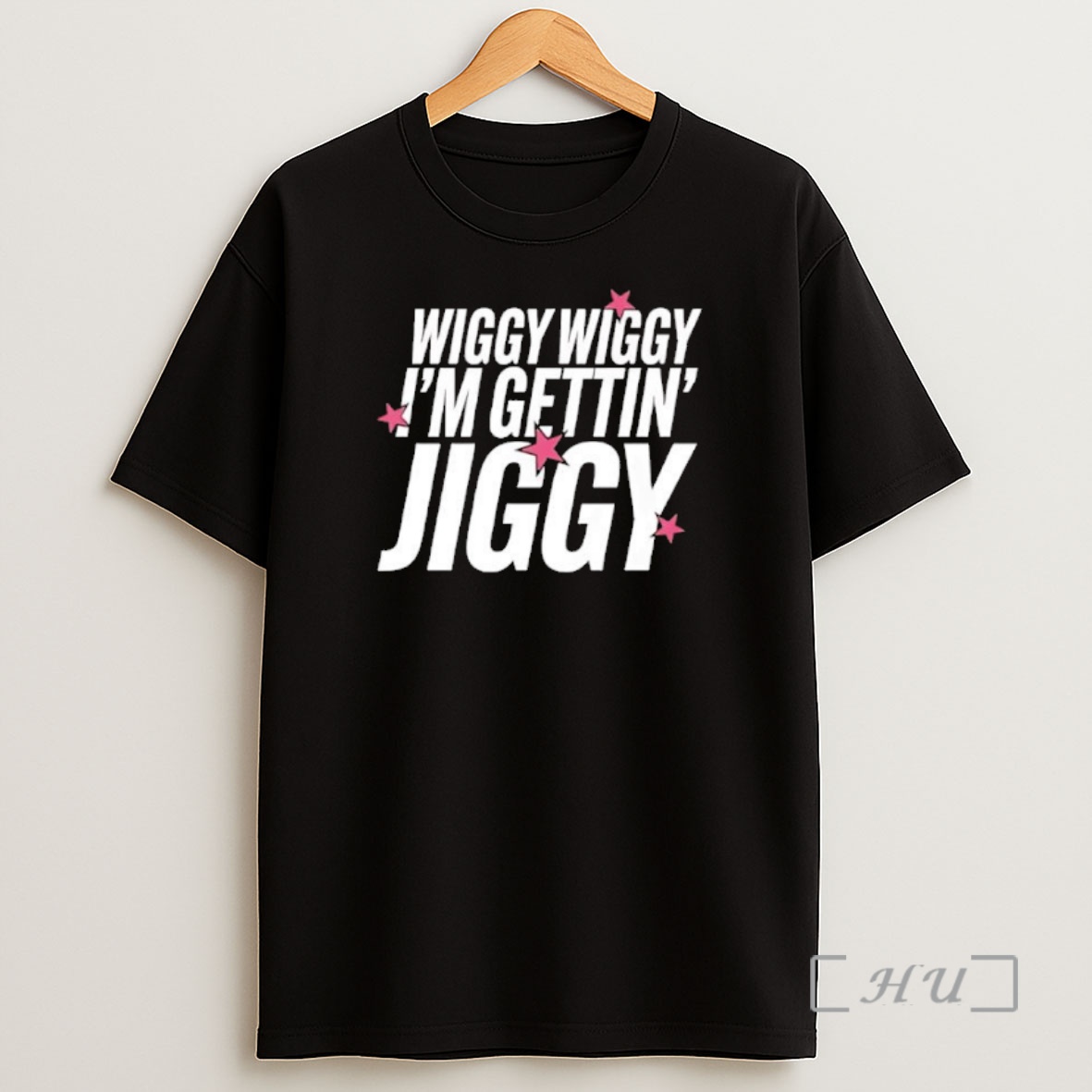 Officials Wiggy Wiggy Im Gettin Jiggy Black Premium Shirt Sweatshirt Tee