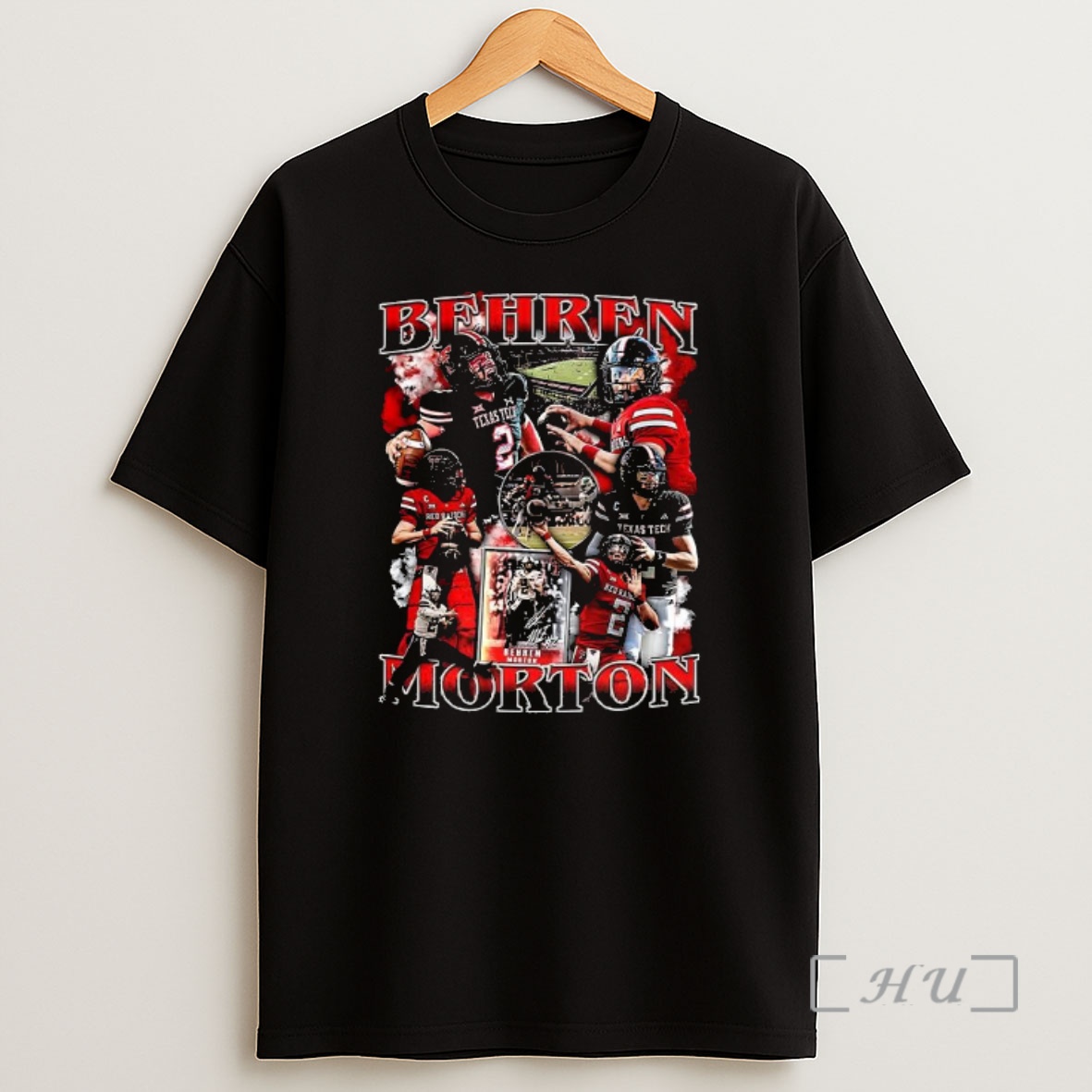 Officials William Clark Green Wearing Behren Morton Texas Tech Red Raiders Premium Shirt Sweatshirt Tee