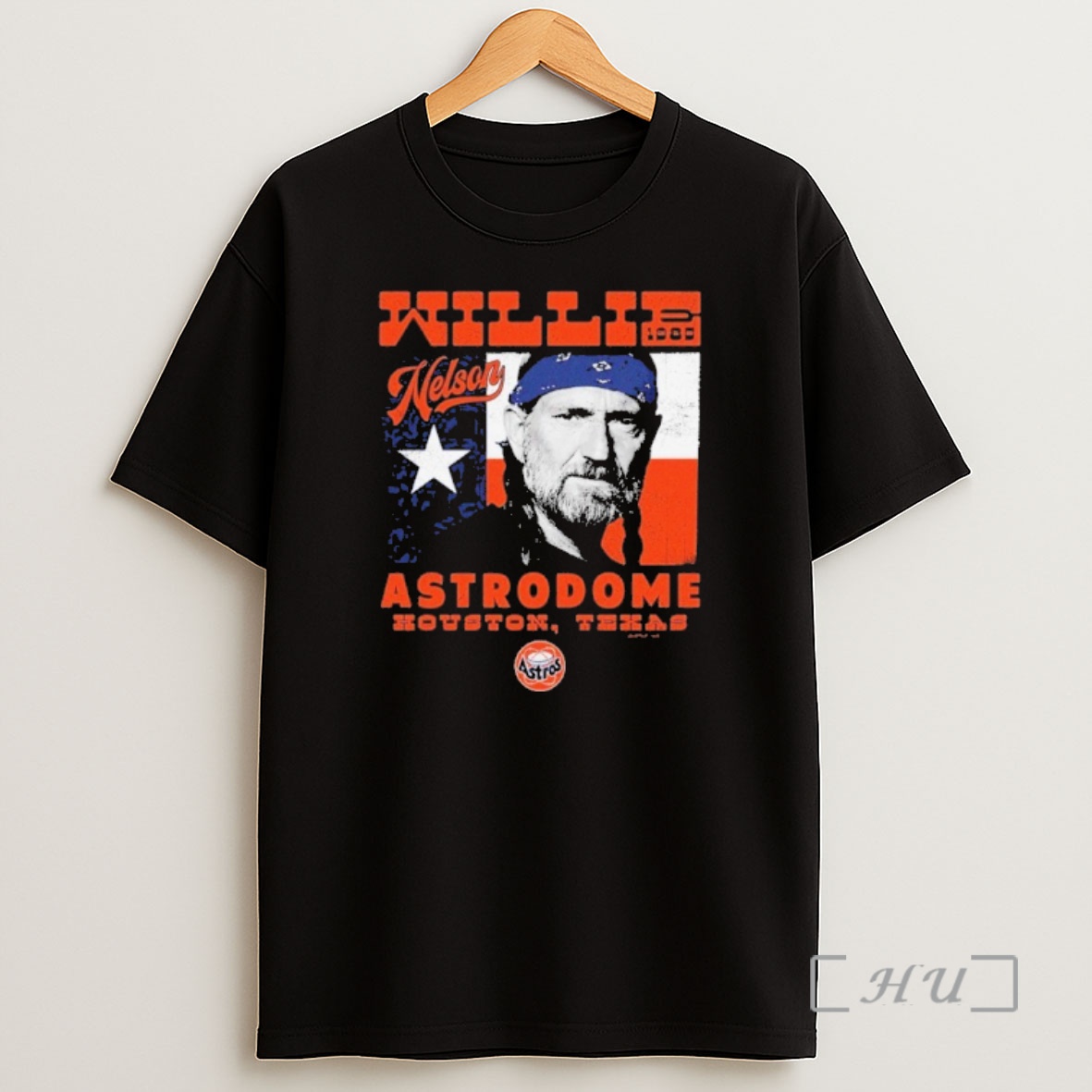 Officials Willie Nelson X Houston Astros Astrodome Premium Shirt Sweatshirt Tee