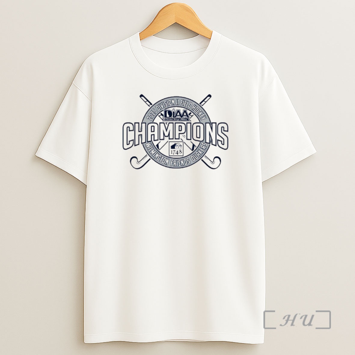 Officials Wilmington Friends Quakers 2025 Diaa Field Hockey Champions Premium Shirt Sweatshirt Tee