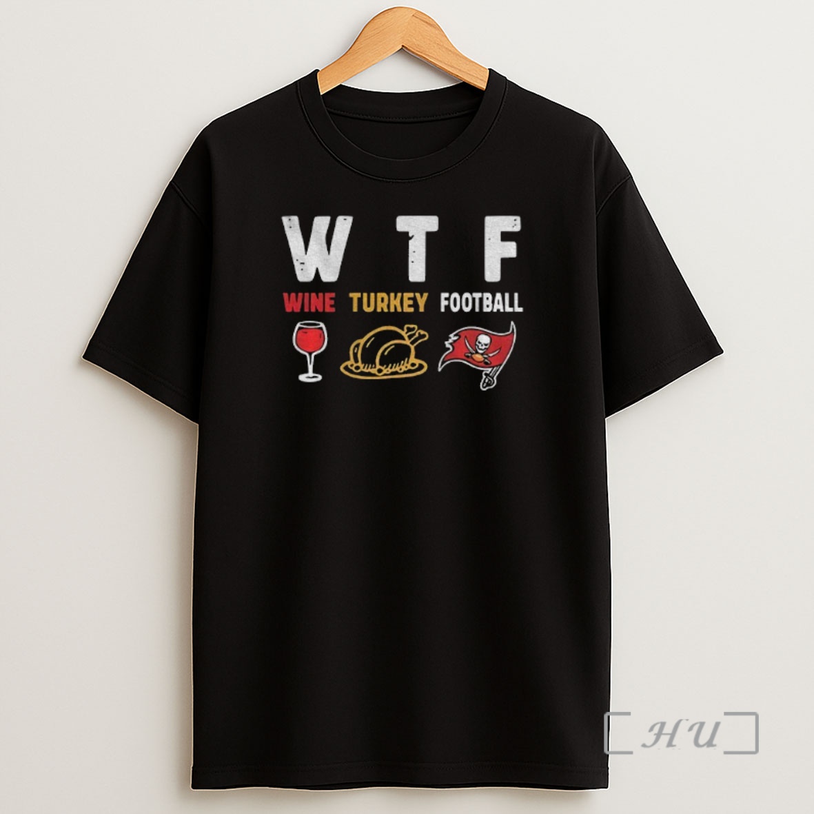 Officials Wine Turkey Tampa Bay Buccaneers Football Thanksgiving Premium Shirt Sweatshirt Tee