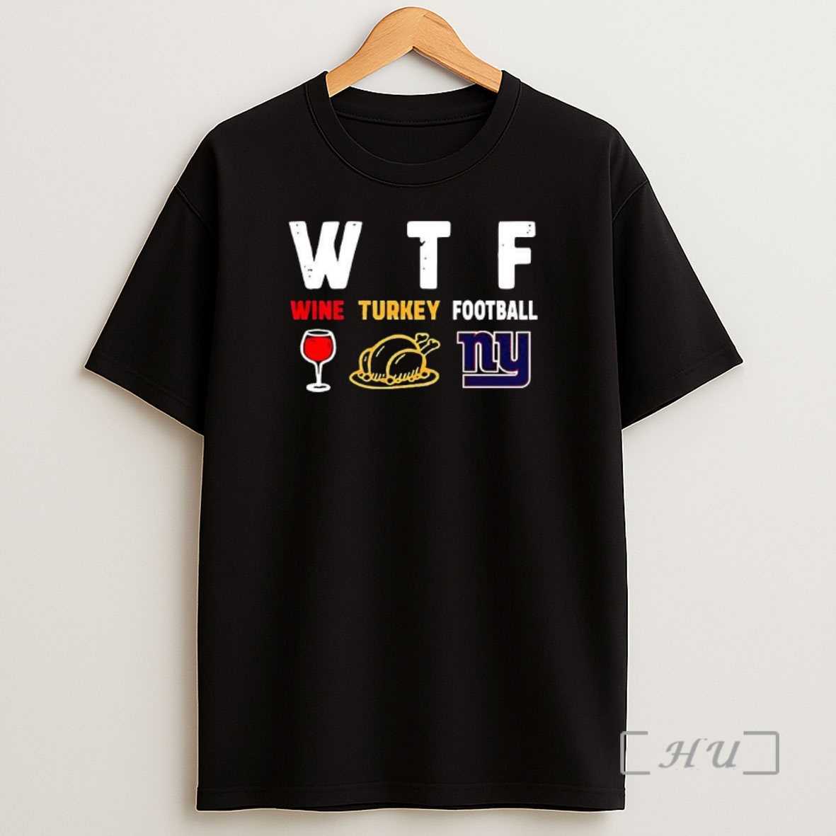 Officials Wine Turkey New York Giants Football Thanksgiving Premium Shirt Sweatshirt Tee