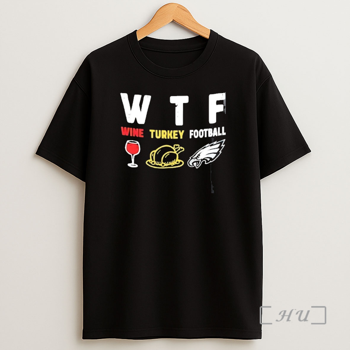Officials Wine Turkey Philadelphia Eagle Football Thanksgiving Premium Shirt Sweatshirt Tee