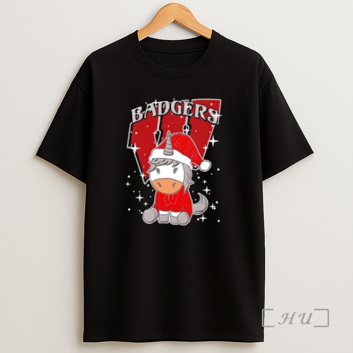Officials Wisconsin Badgers Football X Unicorn Merry Christmas Premium Shirt Sweatshirt Tee