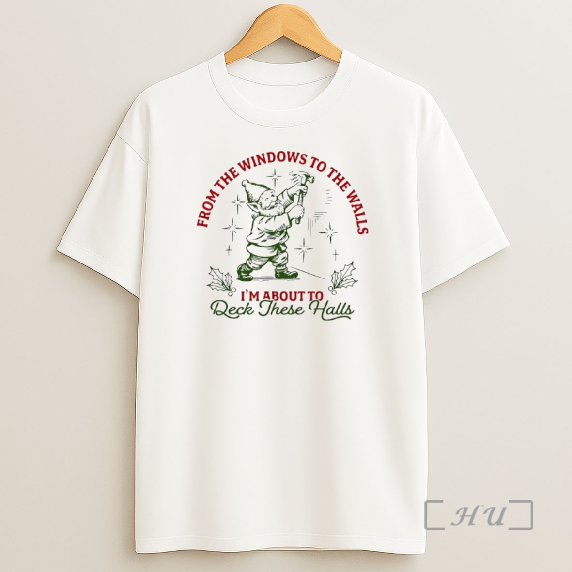 Officials Wizard From The Windows To The Walls Im About To Deck These Halls Premium Shirt Sweatshirt Tee