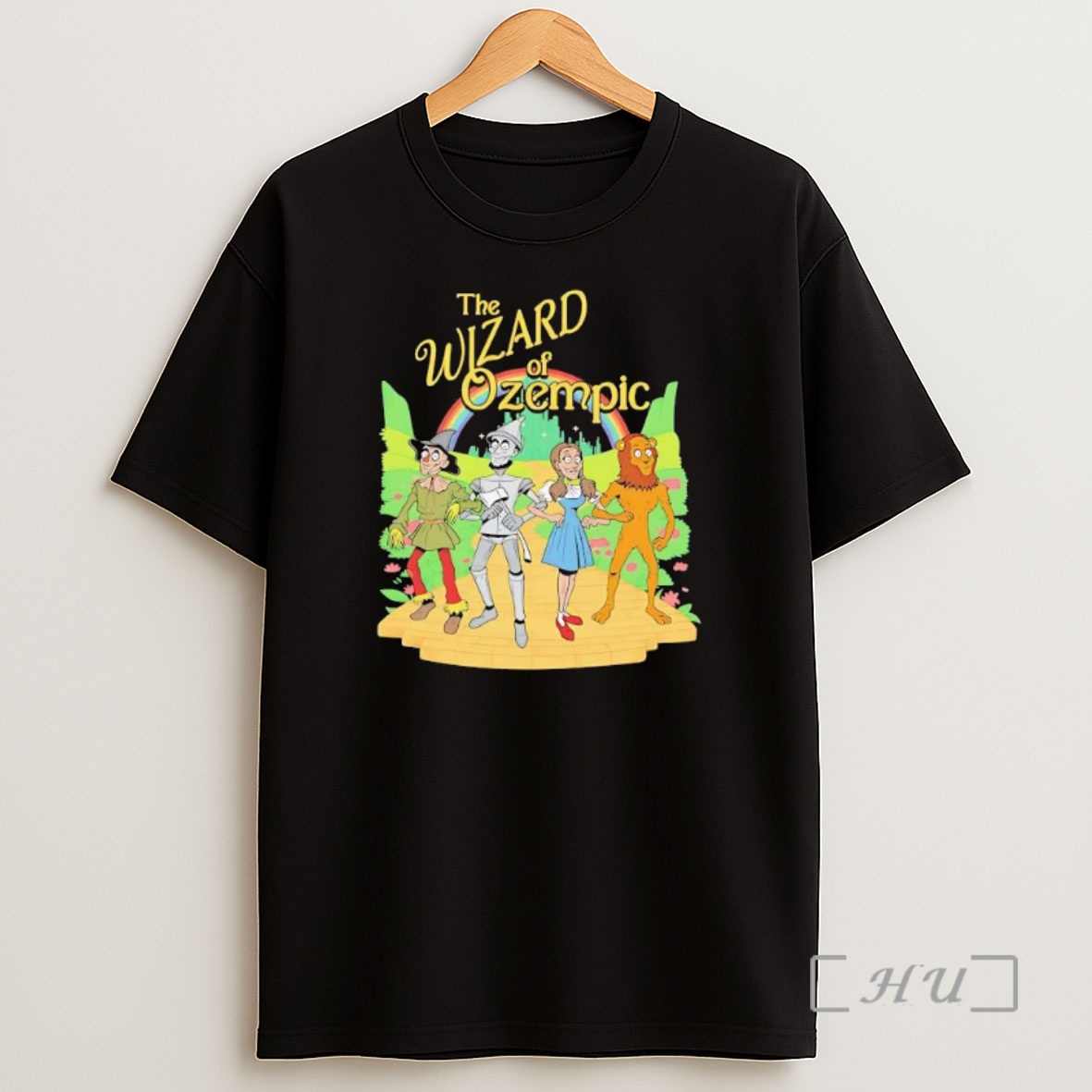 Officials Wizard Of Ozempic Rainbow Graphic Premium Shirt Sweatshirt Tee