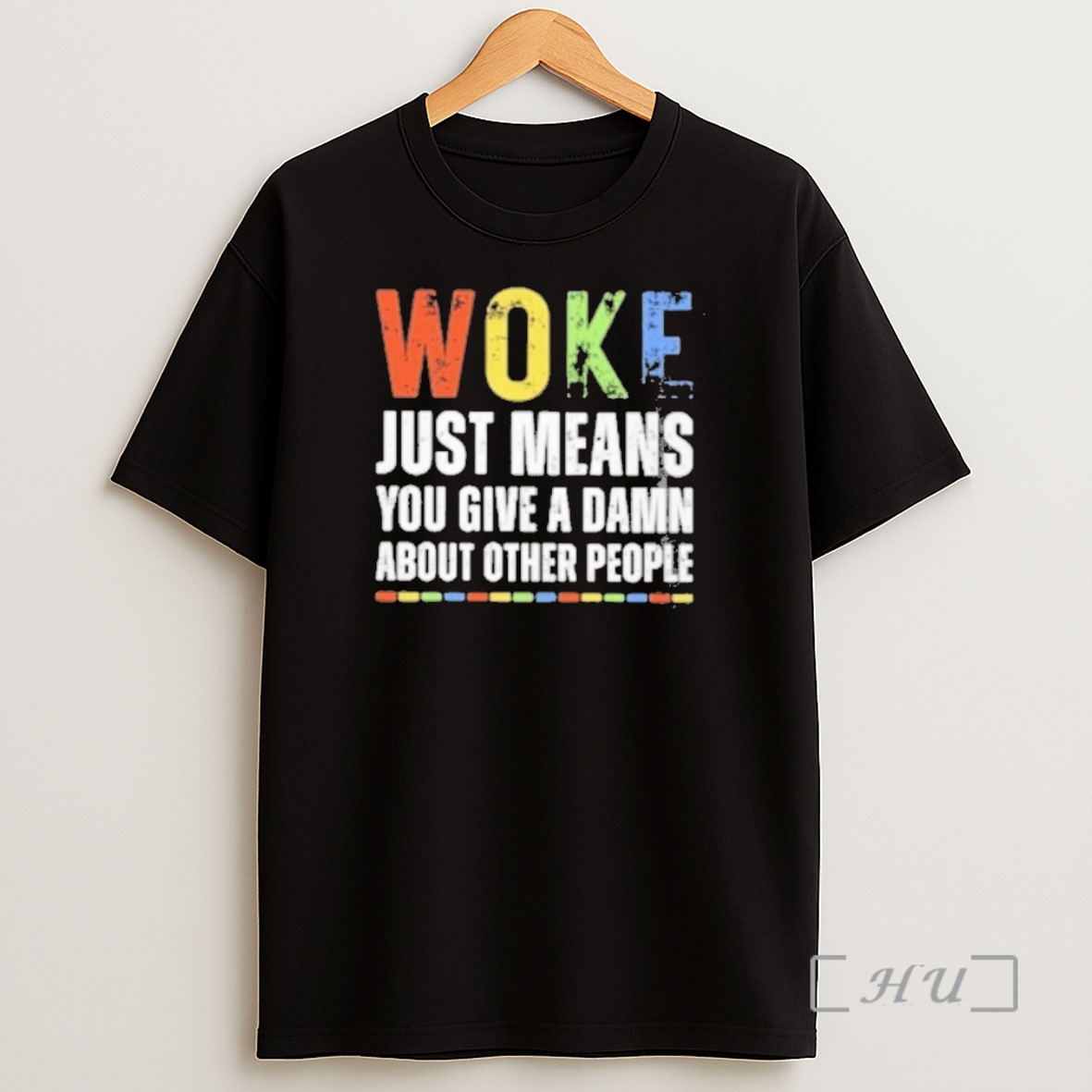 Officials Woke Just Means You Give A Damn About Other People Premium Shirt Sweatshirt Tee