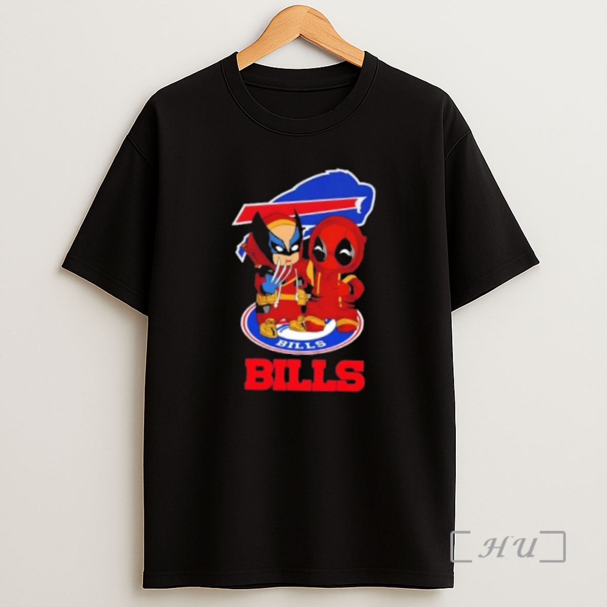 Officials Wolverine And Deadpool X Buffalo Bills Football Premium Shirt Sweatshirt Tee