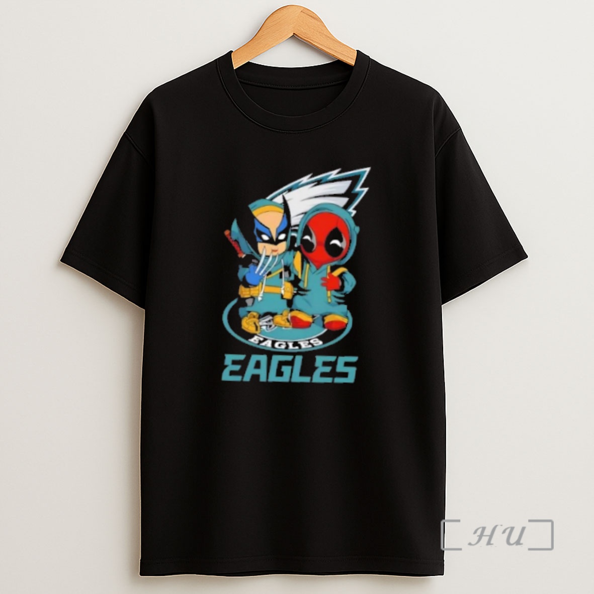 Officials Wolverine And Deadpool X Philadelphia Eagles Football Premium Shirt Sweatshirt Tee