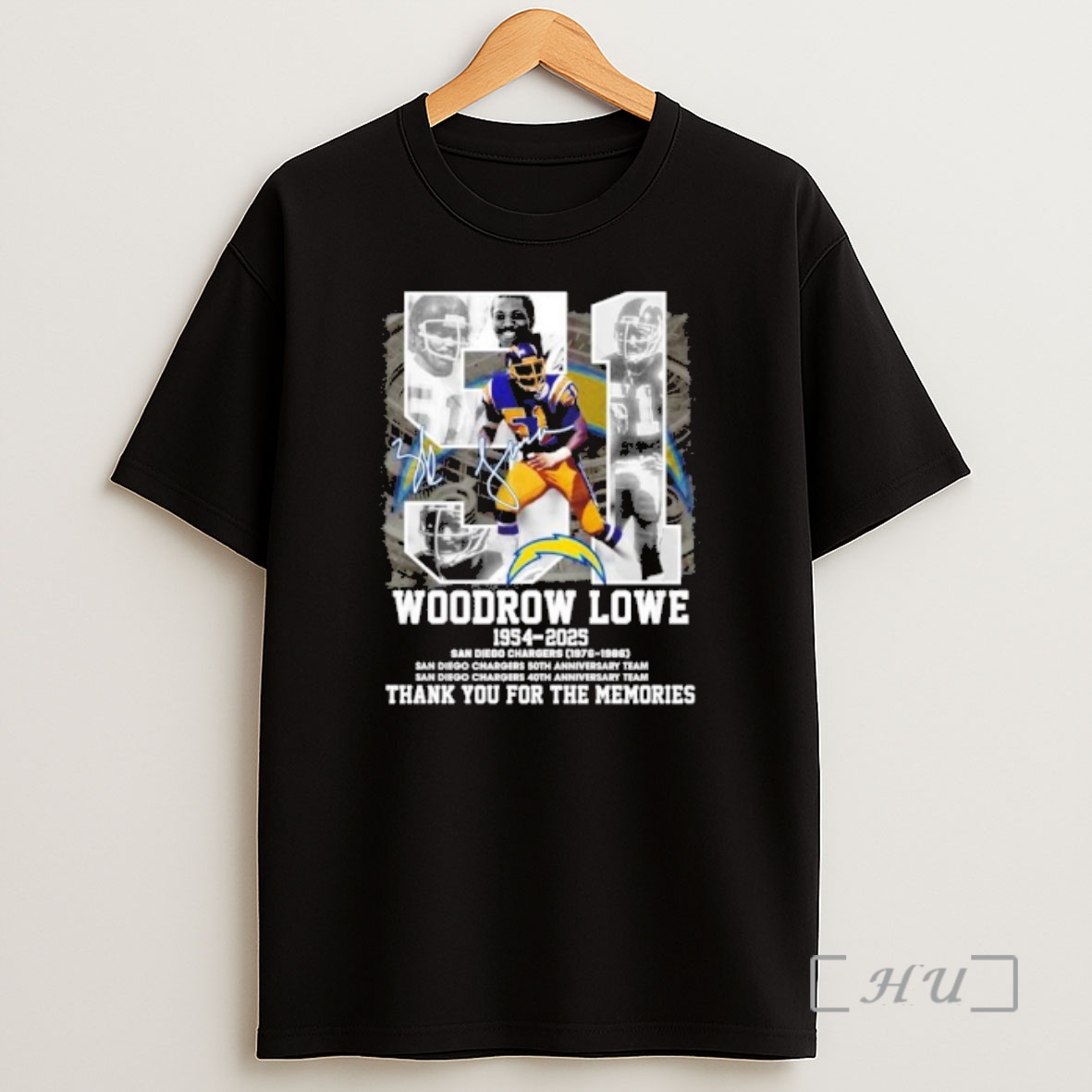 Officials Woodrow Lowe 1854 2025 Thank You For The Memories Premium Shirt Sweatshirt Tee