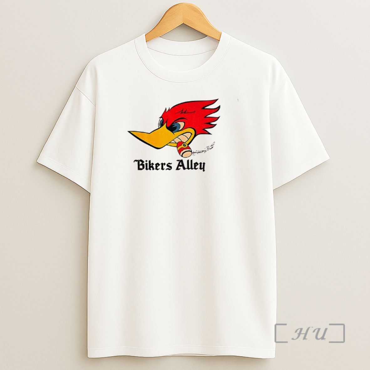 Officials Woody Woodpecker Smoking Bikers Alley Logo Premium Shirt Sweatshirt Tee