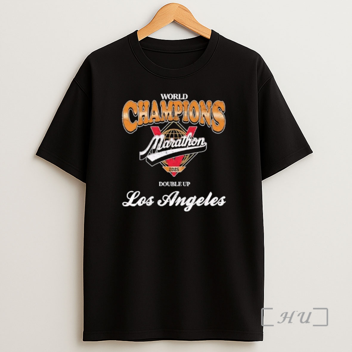 Officials World Champions Marathon 2025 Double Up Los Angeles Event Graphic Premium Shirt Sweatshirt Tee