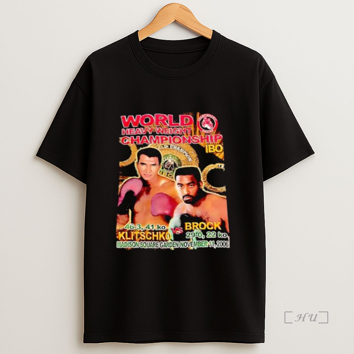 Officials World Heavyweight Championship Boxing Graphic Retro Premium Shirt Sweatshirt Tee