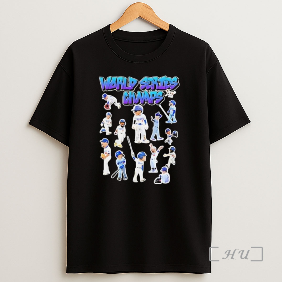 Officials World Series Champs La Players Stickers Graphic Premium Shirt Sweatshirt Tee