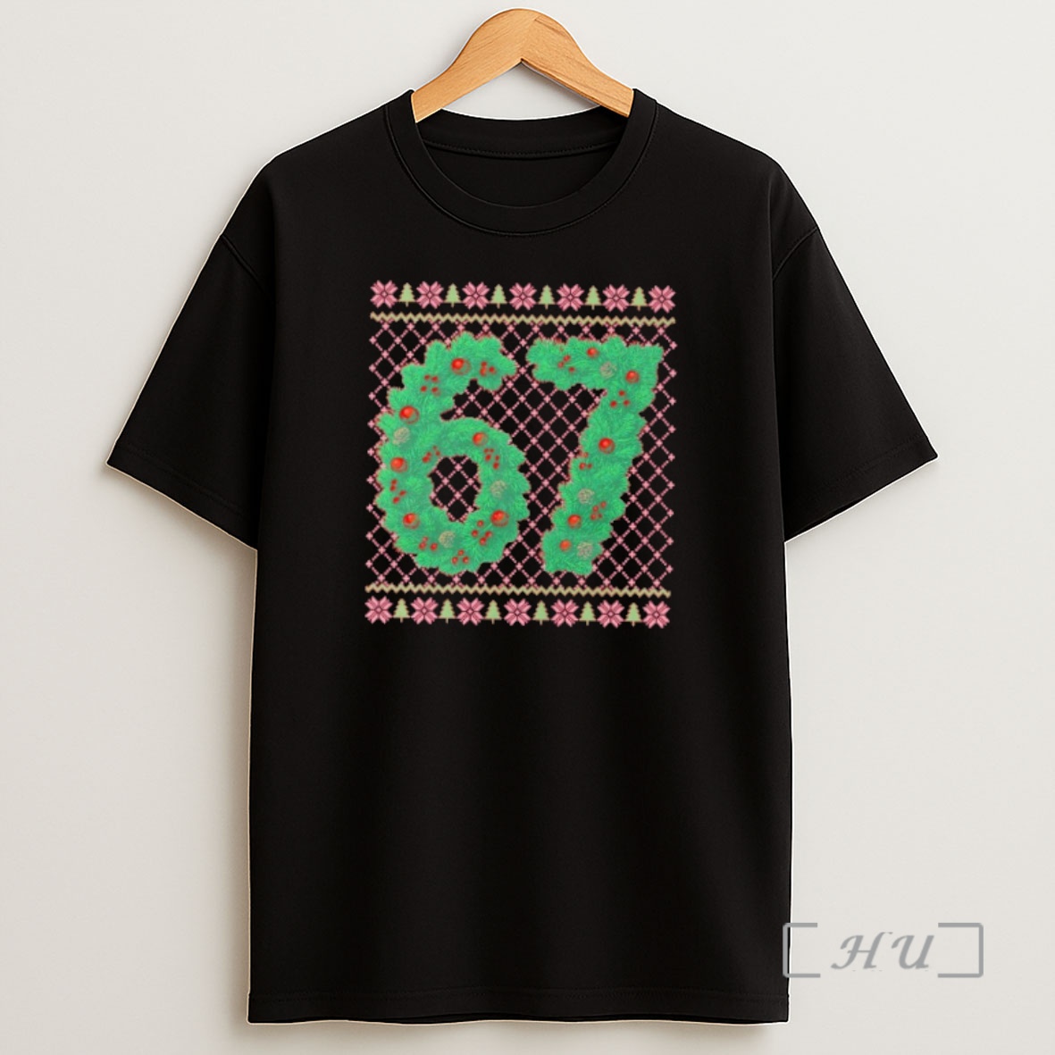 Officials Wreaths Six Seven Ugly Christmas Sweat Premium Shirt Sweatshirt Tee