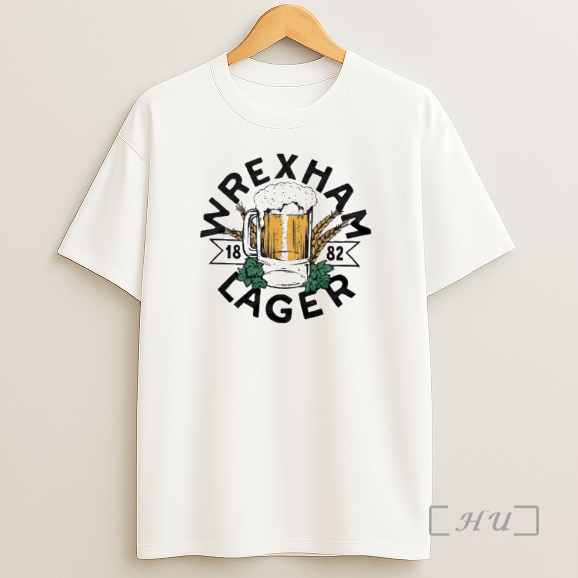 Officials Wrexham Lager 1882 Logo Premium Shirt Sweatshirt Tee