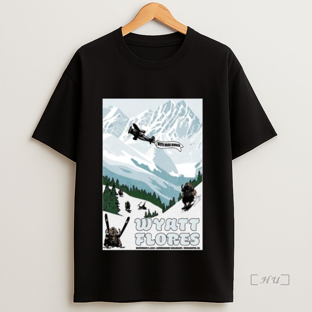 Officials Wyatt Flores Commodore Ballroom November 9 2025 Tour Long Sleve Premium Shirt Sweatshirt Tee