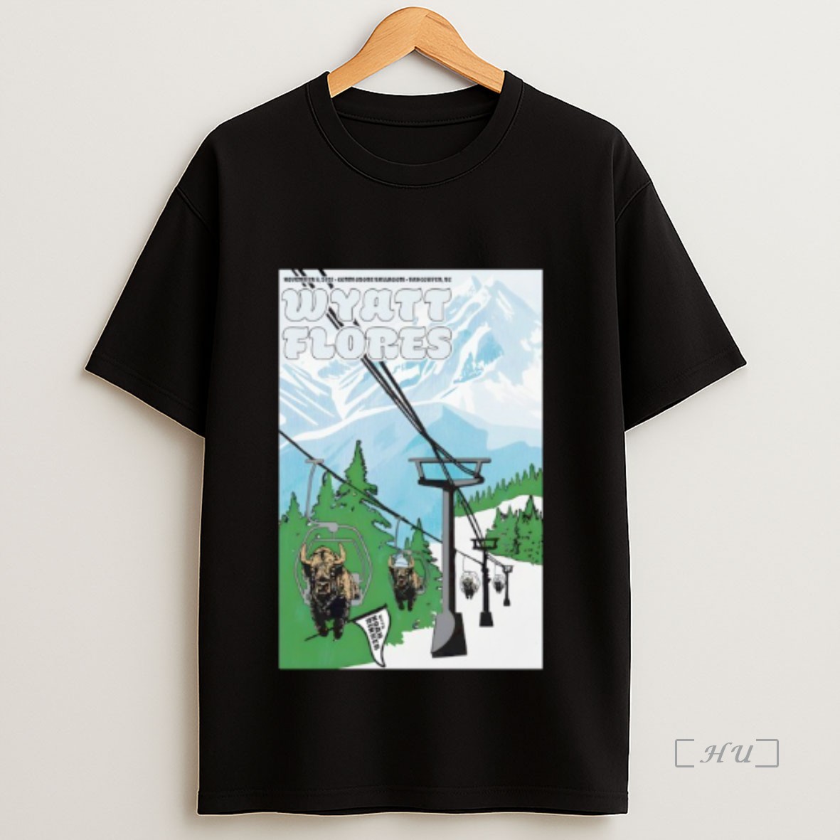 Officials Wyatt Flores Nov 8 2025 Commodore Ballroom Vancouver Bc Canada Premium Shirt Sweatshirt Tee
