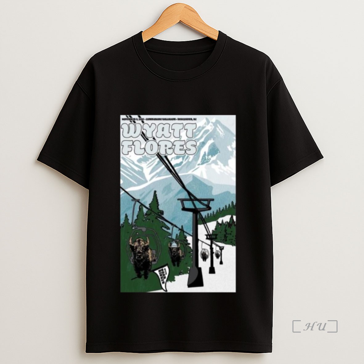 Officials Wyatt Flores Vancouver Bc November 8 2025 Concert Long Sleve Premium Shirt Sweatshirt Tee