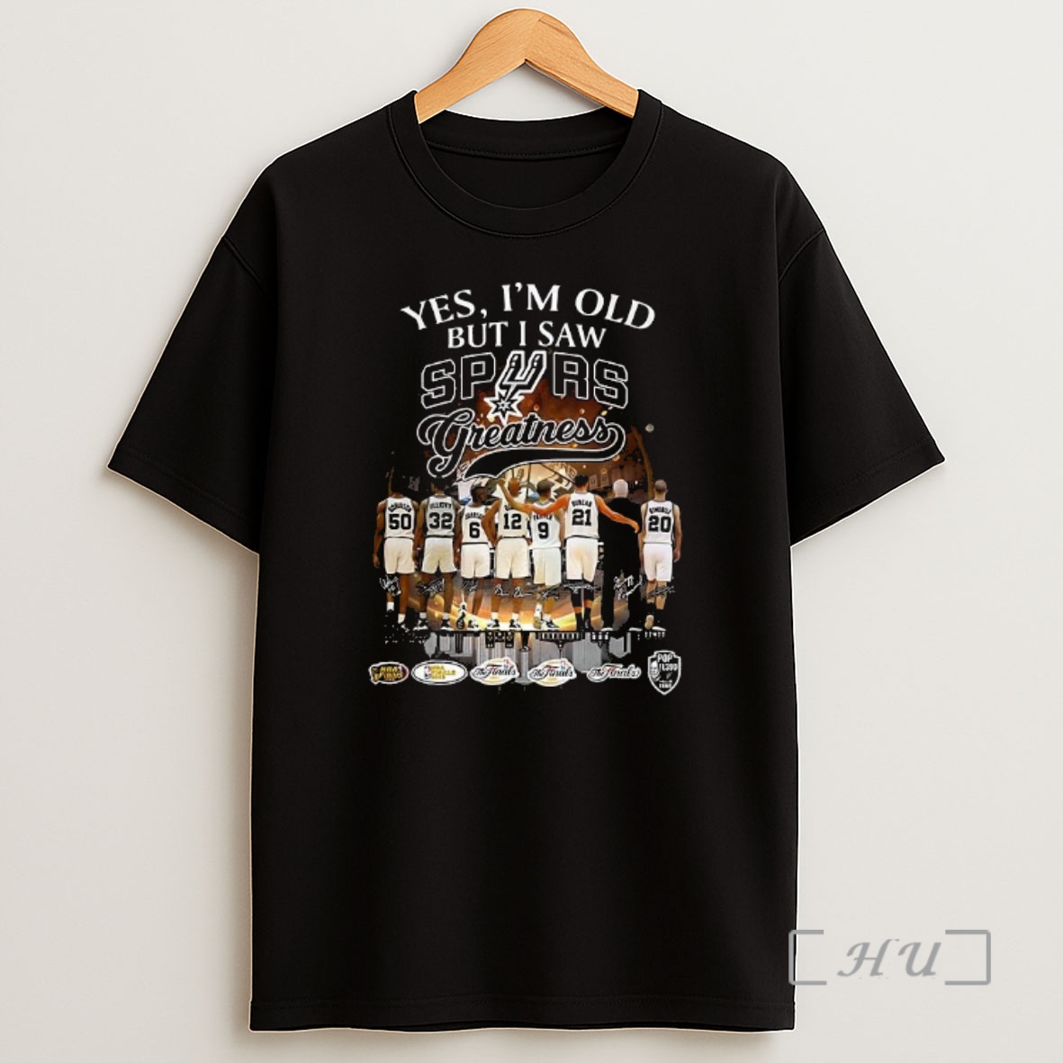 Officials Yes Im Old But I Saw San Antonio Spurs Greatness Gregg Popovich And Player Premium Shirt Sweatshirt Tee