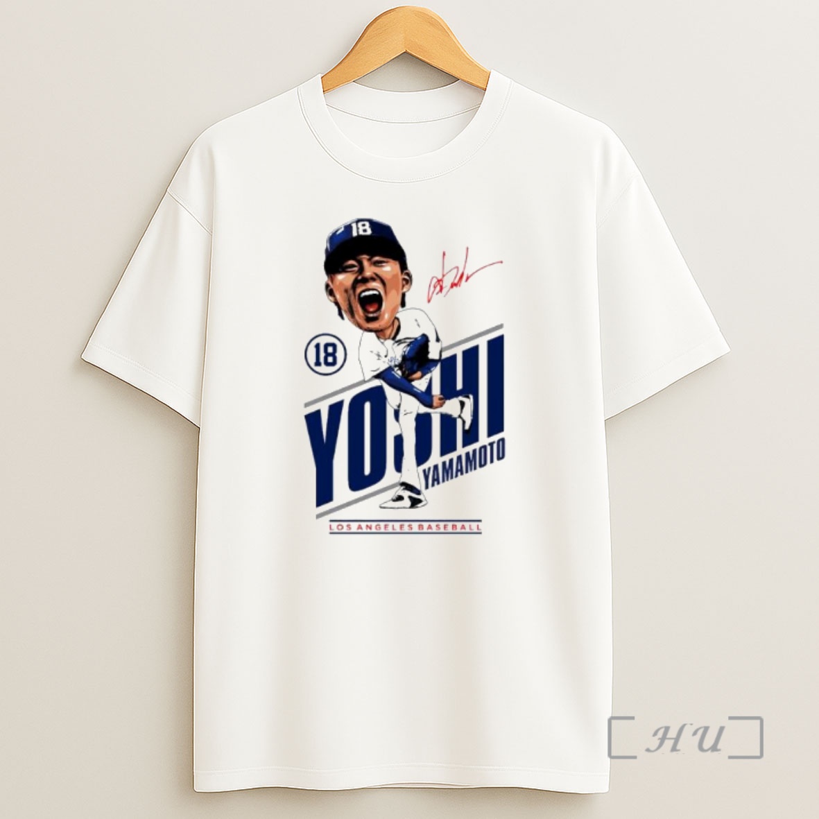 Officials Yoshinobu Yamamoto Los Angeles Dodgers Mlb Caricature Signature Ornaments Premium Shirt Sweatshirt Tee