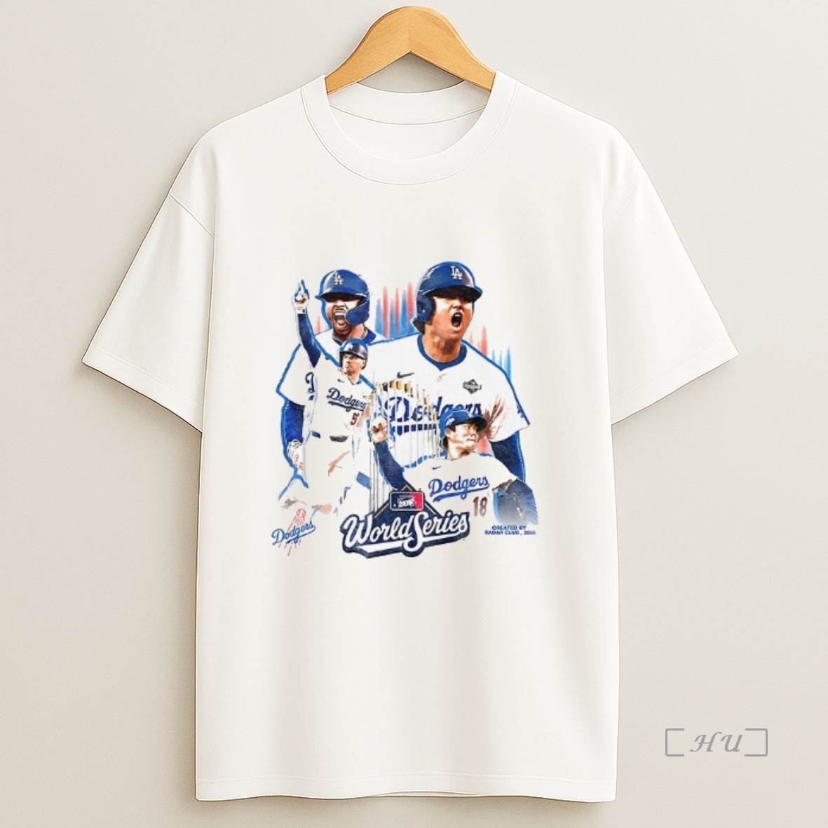 Officials Yoshinobu Yamamoto Los Angeles Dodgers Trophy World Series Champions Graphic Vintage Premium Shirt Sweatshirt Tee