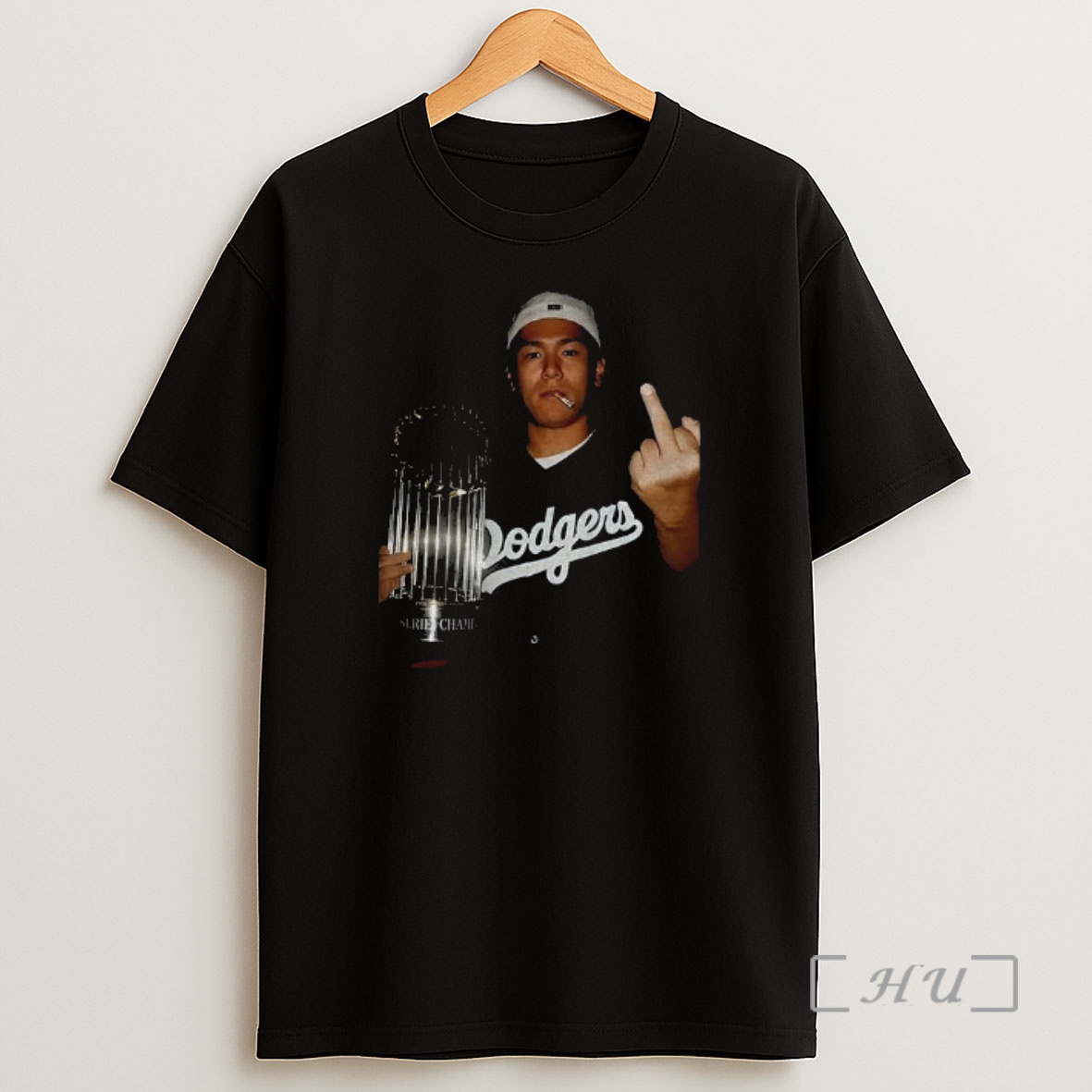 Officials Yoshinobu Yamamoto Mvp Smoking Middle Finger Los Angeles Dodgers World Series Champions 2025 Premium Shirt Sweatshirt Tee