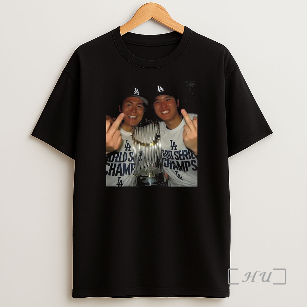Officials Yoshinobu Yamamoto And Shohei Ohtani World Series Champions 2025 Middle Finger Premium Shirt Sweatshirt Tee