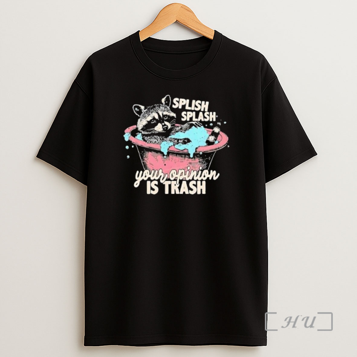 Officials Your Opinion Is Trash Funny Raccoon Retro Premium Shirt Sweatshirt Tee
