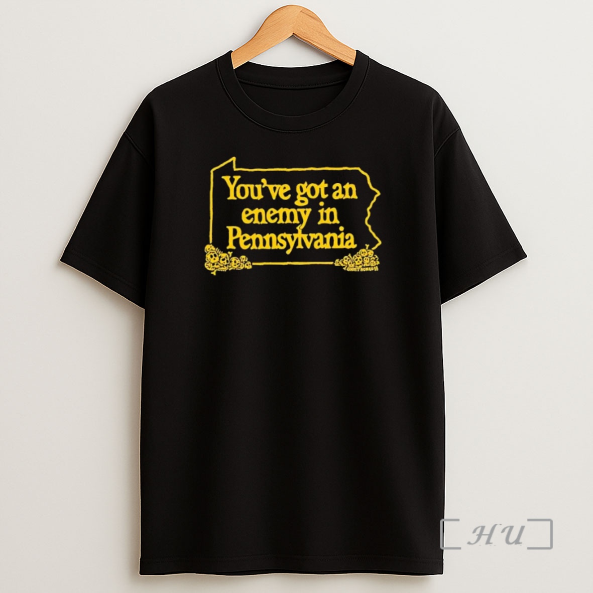 Officials Youve Got An Enemy In Pennsylvania Skull Premium Shirt Sweatshirt Tee