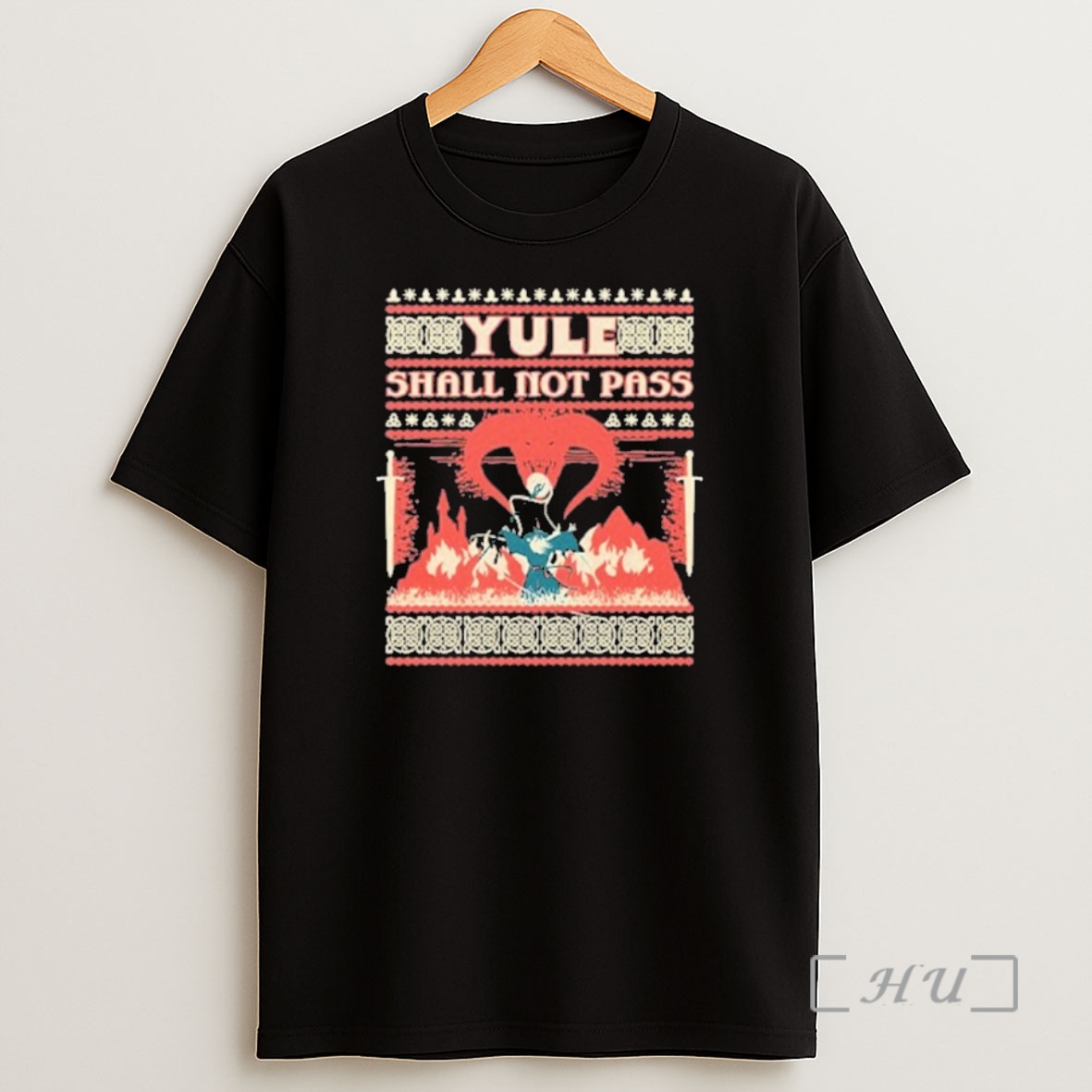 Officials Yule Shall Not Pass Christmas Premium Shirt Sweatshirt Tee