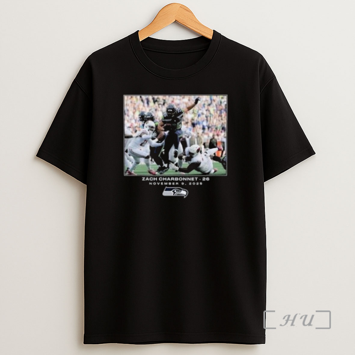 Officials Zach Charbonnet Seattle Seahawks Nfl Flash Features Week 10 Premium Shirt Sweatshirt Tee 1