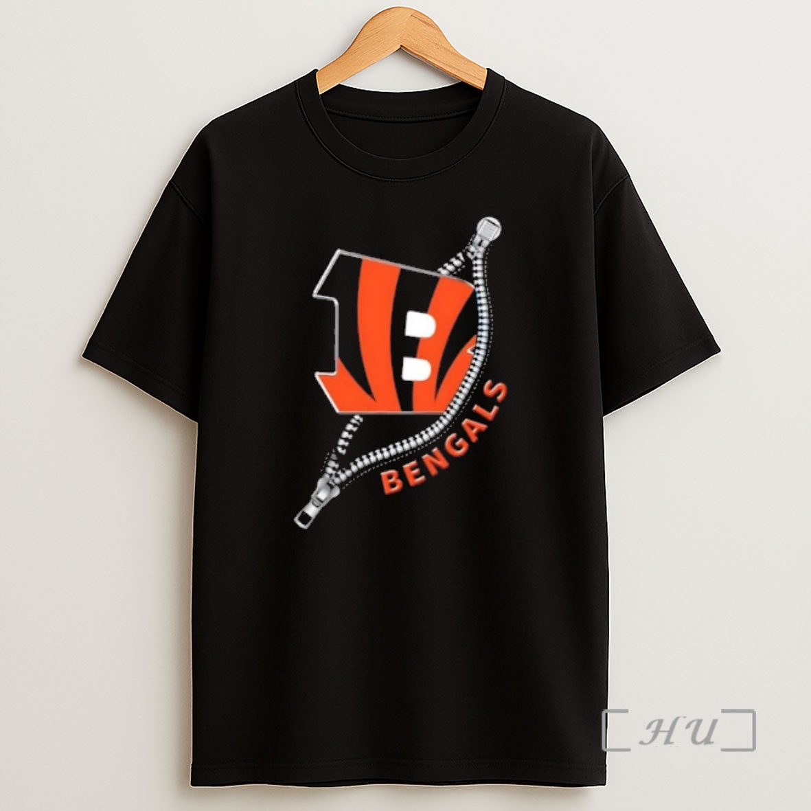 Officials Zipper X Cincinnati Bengals Football Logo Premium Shirt Sweatshirt Tee