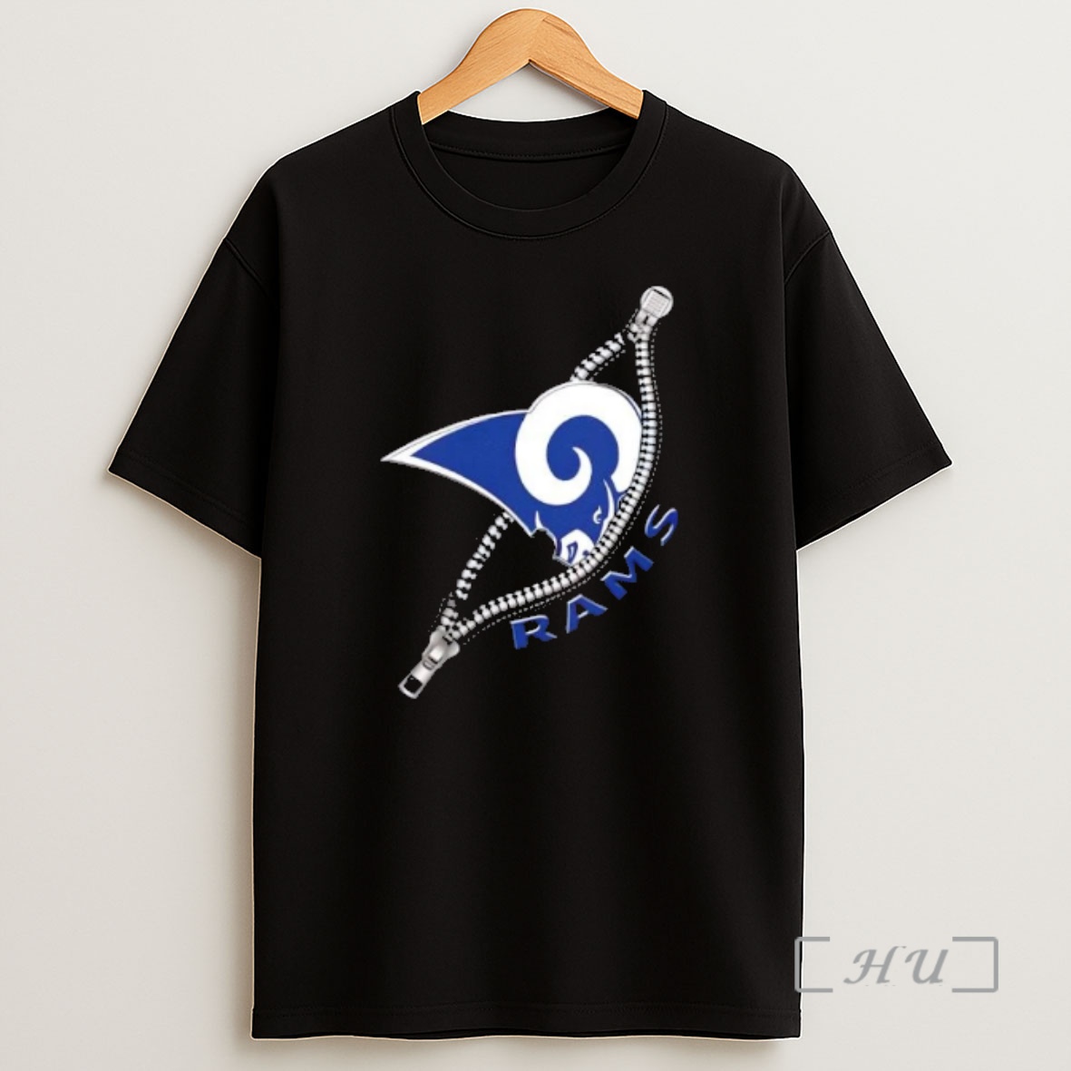 Officials Zipper X Los Angeles Rams Football Logo Premium Shirt Sweatshirt Tee