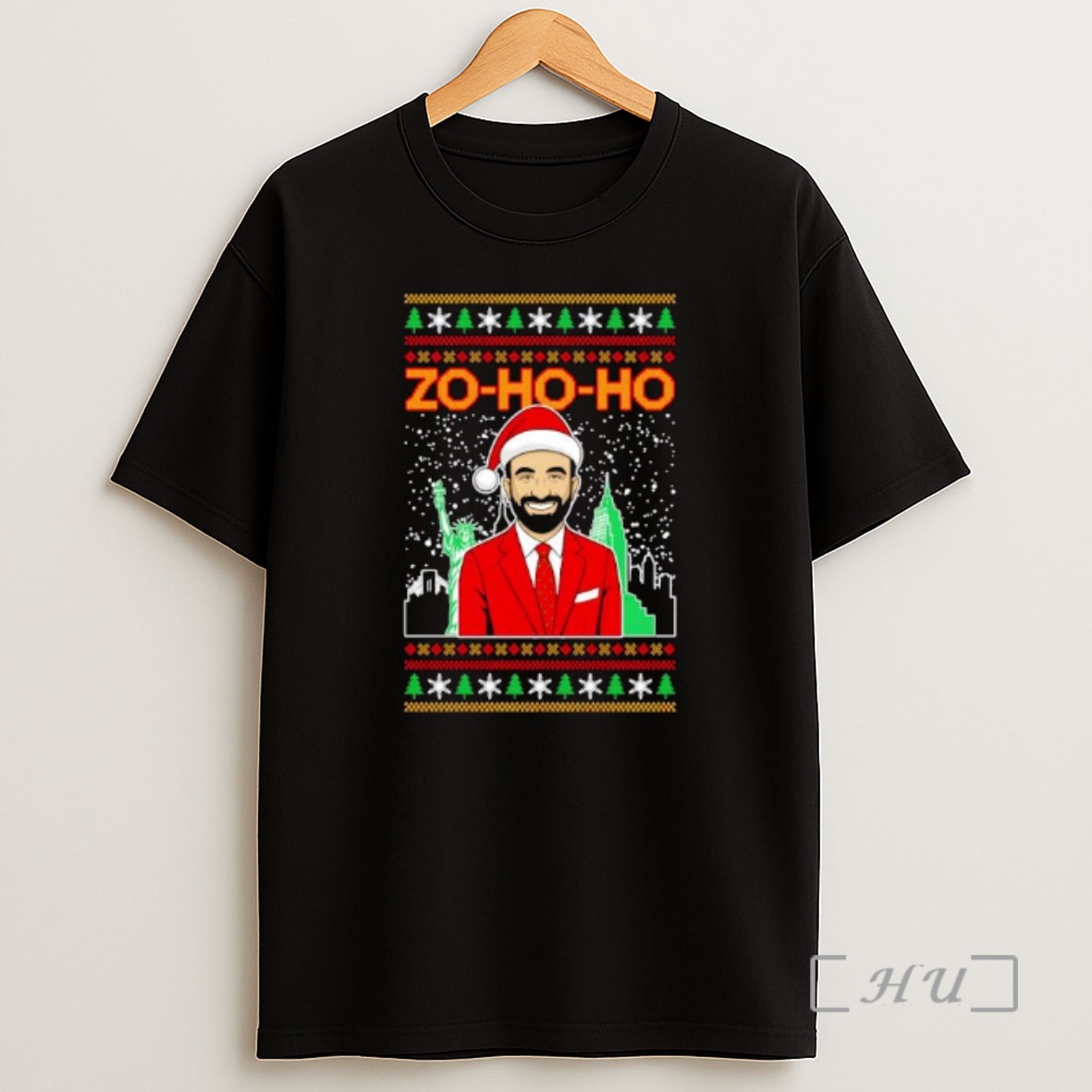 Officials Zo Ho Ho Zohran Mamdani Nyc Ugly Christmas Ornaments Premium Shirt Sweatshirt Tee