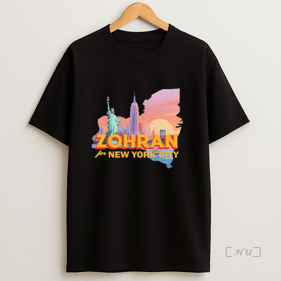 Officials Zohran Mamdani For New York City Skyline Retro Vibe Premium Shirt Sweatshirt Tee
