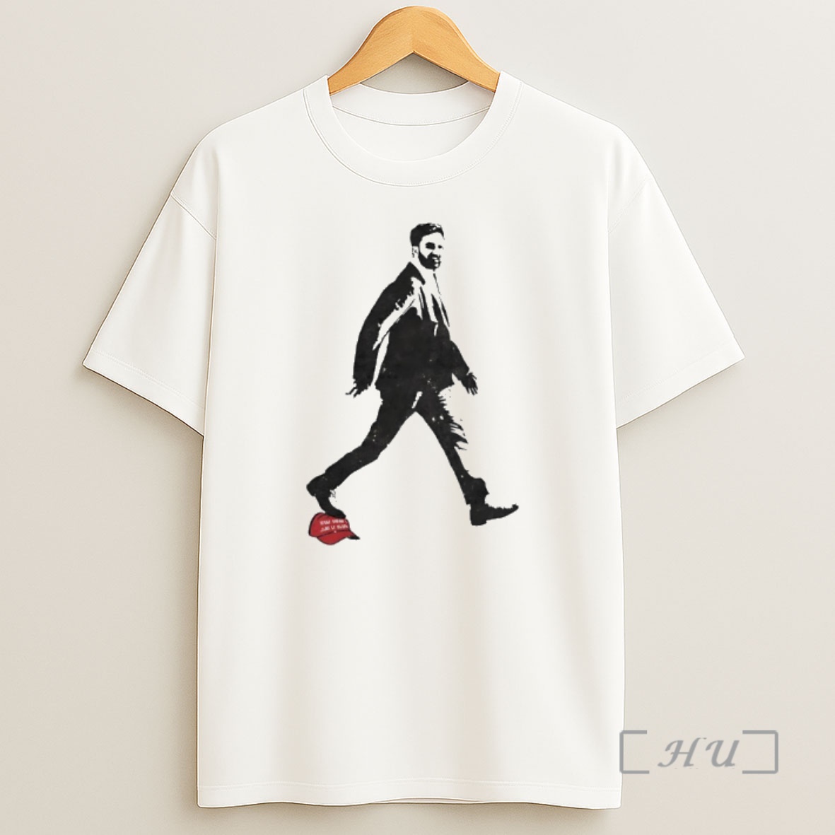 Officials Zohran Mamdani Walking Stomping On Maga Hats Premium Shirt Sweatshirt Tee