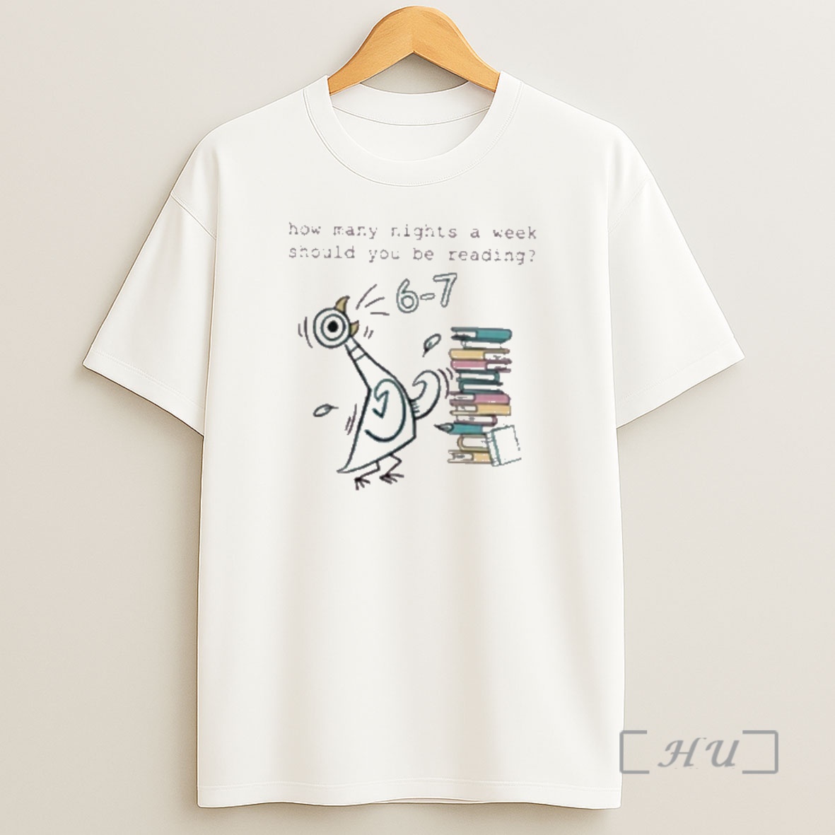 Officials Bird How Many Nights A Week Should You Be Reading 6 7 Premium Shirt Sweatshirt Tee