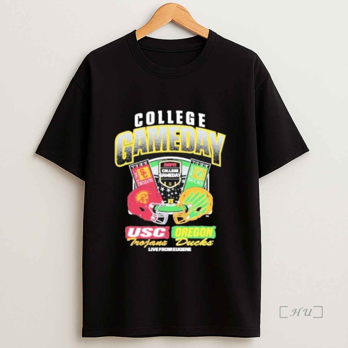 Officials Mofxn896 Usc Vs Oregon Matchup College Gameday Football Premium Shirt Sweatshirt Tee
